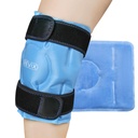 REVIX Ice Pack for Knee Pain Relief, Reusable Gel Ice Wrap for Leg Injuries, Swelling, Knee Switch Surgery, Cold Compress Therapy for Arthritis, Meniscus Tear ו-ACL Blue
