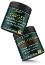 Bundle 7in1 Turmeric Curcumin תוסף ו 5in1 ג'ינג'ר תוסף