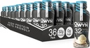 OWYN רק מה שאתה צריך Pro עלית גבוה חלבון קיטו שקד, 32g חלבון, 9 Amino Acids, אומגה 3, Prebiotics, Workout and Recovery, 0g Net Carbs, Zero Sugar (Vanilla, 12 Fl Oz (Pack of 36), Prebiotics, Workout and Recovery, 0g Net Carbs, 0g Net Carbs, Zero Sugar)