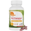 Zahler אנרגיהzer - Folate ו B12 תוסף - Fast Disting Cherry Flavor Lozenges ויטמין כפול Methylated B12 & Folate תוספת עם 1360 mcg Folic Acid + 1000 mcg Methyl ויטמין B12 (90 Count)