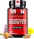 איירון האחים תוספת טסטוסטרון Booster עבור גברים, 90 קפסולות | תוספי טסטוסטרון עבור גברים כדי לשפר את צמיחת השרירים | Estrogen בלוקer | מקדם אובדן שומן ולהגדיל ביצועים - 30 ימים