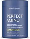 אבקת BodyHealth PerfectAmino - BCAA ו- EAA עבור Pre ו- Post Workout - Amino Acid Energy Drink for Men and Women to Support Lean Muscle and Recovery - Lemon Lime - 60 משרתים