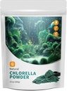 אבקת Chlorella טבעית עם 10 oz - אבקת Chlorophyll, תומכת מערכת החיסון ותפקוד Liver, לשמור על נוער, טבעוני, עשיר בחלבון טבעוני ווויטמינים.