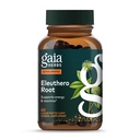 גאיה Herbs Eleuthero Root - אנרגיה, Stamina & Mental Endurance Support - Eleuthero Root (Siberian גינזנג) התאמת Herbal Supplement - 60 טבעוני נוזלי Phyto-Capsules (30 ימים אספקה)
