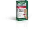 Curad Quickstop Flex-Fabric Bandages, Quickstop Bleeding Control Technology, 0.75" x 2.83, 30 Count (Pack of 3)