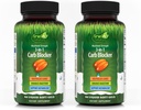 Irwin Naturals מקסימום כוח 3in-1 Carb Blocker - 84 נוזל Soft-Gels, Pack of 2 - Neutralize Carbohydrates - 84 מוחלט המשרתים