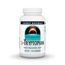 מקור טבעי L-Tryptophan, עבור Mood, הירגעות, ושינה *, 500 מ"ג - 120 קפסולות