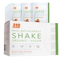 24 CT Organic Shake Box - אבקת חלבון צמחי טבעוני ומיל החלפת שקד - על ידי 310 תזונה - גלוטן, חלב וסוי חינם - 0g של סוכר | Keto ו Paleo Friendly (Salted Karamel)