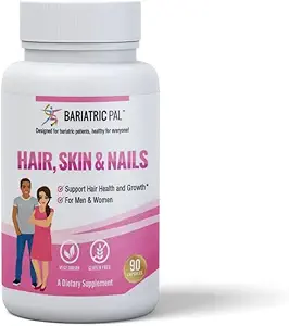 שיער BariatricPal, Skin & Nails קפסולות