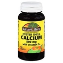 The Nature's Bell Oyster Shell Calcium 500 מ"ג + D - 100 טבליות, Pack of 2