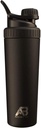 AeroBottle Cryo Shaker Cup, Insulated Stainless Steel Water Bottle וחלבון Shaker, Mixes חלבונים ו-Pre Workout With Turbulent Mixing Technology, No Balaing Ball או Wisk, 26oz, Black Ice