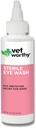 Vet Worthy Eye Wash for Dogs - Gentle Eye ניקויsing פתרון לכלבים כדי למנוע Tear Stain ו- Eye Irritation - כלב עין נקי יותר עבור Tear Stain, Dirt, ו- Eye Discharge - 4oz