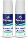 Theraworx מקסימום כוח להקל על רול-על עם Lidocaine, Fast-Acting - 2.5 Oz - 2 Count