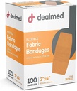 מארג'ים גמישים של Adhesive Bandages עם Non-Stick Pad,cast Free, Wound Care for First Aid Kit, 2