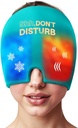 Migraine Relief Cold Cap - Reusable Gel Ice Pack Head Wrap for Headaches, Puffy Eyes, Sinus Stress, Hangover - 360° Compression Migraine Hat for Women & Men - Cooling Cap for Tension & Stress Relief