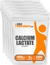 BulkSupplements.com Calcium Lactate אבקת - אבקת תוספי Calcium, מזון כיתה - Pure & Gluten חינם, 1.5g לכל משרת, 1kg (Pack של 5) 11lbs)