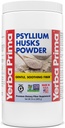 Yerba Prima Psyllium Husk אבקה - 24 oz - Fine Ground, Unflavored, סוכר חינם - תוספת סיבים טבעיים - גם עבור Baking - מכיל גם Soluble & Insoluble Bulk עבור סדירות תמיכה תמיכה
