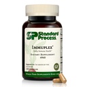 Standard Process Inc. Immuplex - Daily Immune Support Supplement with Folate, Iron, ויטמין C & ויטמין A - מינרלים תוספת עם חומרים נוגדי חמצון - 150 קפסולות