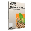 Veru Wellness Ashwagandha Patch - הקלה מתח, תמיכה טבעית, מתח, אנרגיה, ו Focus Support Patch (60 Count)