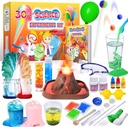 UNGLINGA 30+ ניסויים מדע Kits לילדים, S.T.E.M פעילויות חינוכיות צעצועים מתנות לילדים בנים, כימיה סט, Bouncy Ball, Volcano Eruption
