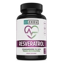 ZHOU Resveratrol: 29: Vcp, (Btl-Plastic) 1000mg 60ct