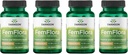 Swanson FemFlora - Feminine Probiotic תוספת תמיכה פלורה של הפה, GI Tract ו Vagina - פרוביוטיקה לנשים עם 9 מיליארד CFU Per כמוסות - (60 קפסולות) (4 Pack)