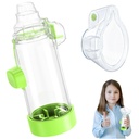 Soft Silicone Inhaler Spacers for Adults and Kids - Fun and Colorful Nessi OTC Spacer
