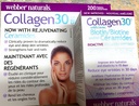 Webber Naturals Collagen 30 עם biotin ו Ceramides, 200 טבליות