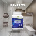 Bladder Control Suppplement, Bladder תמיכה תוסף עבור גברים ונשים, מסייע להפחית Urinary Leakage, Frequency ו Urgency - תוסף צמחי טבעי