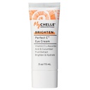 MyCHul Dermaceuticals Perfect C Eye Cream - קרם עיניים עבור מעגלים אפלים ונפיחות עם ויטמין C & Plant Stem Cells כדי להפחית סימנים סבירים של Aging, קווים יפים וrinkles, 0.51 Fl Oz (Pack של 1)