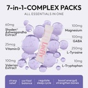 JustCalm אבקת משקה Mix - Stress Reliefd Cortisol רמה של מרגיעה ושינה טובה יותר - עם מגנזיום, ויטמין D, ולריאן שורש, Tyrosine, GABA & Shoden® Ashwagandha - non-GMO - 10 Ctnesium, ויטמין D, Valan Root, Tyrosine, GABA & Shoden® Ashwagandha - non-GMO - 10 CtGMO