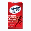 הזיזו את Glucosamine מתקדם Chondroitin + Calcium Fructoborate תוספת תמיכה משותפת, תמיכה ניידות נוחות גמישות ועצמות - 200 טבליות (100 משרתים)