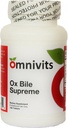 Ox Bile Supreme | Bile Salts, Digestive Enzymes & Betaine אורגני Beet Concentrate | תמיכה תזונתית עבור Liver ו- Gallbladder function