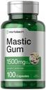 Horbäach Mastic Gum | 1500mg | 100 קפסולות | Non-GMO &ten Glu תוסף חינם