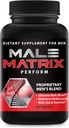 Male Matrix- Enlargement Pills for Men- Ampl Male Size- Extend in Long, Engorge in Girth- Boost Up to 3 Inches in 90 Days- Stamina Multiplier- 60 Tablet