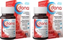 Dona Crystalline Glucosamine Sulfate, 750 Mg, גלולות תוספת משותפת עבור ברך נוחות ותמיכה בריאות משותפת, 750 Mg, 60 Count (2 Pack).