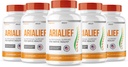 (PACK) Arialiefatica Nerve תמיכה, Arialeaf מתקדם בריאות עצבית, Arialeaf Prime Palm Sciatica, Aria Leafpalm Aria Lief, Nerve Relief Sciatic Soothing (300 קפסולות)