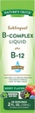 האמת של Nature's Truth Sublingual B Complex Plus B-12 Natural Bre Flavor נוזל - 2 oz, Pack of 2