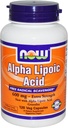 Now Foods Alpha Lipoic Acid 600 מ"ג - 120 הרוזן (Pack of 2)