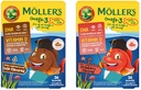 אומגה 3 קפסולות לילדים | אומגה 3 טבעית עם DHA ו-EPA | Easy to Chew, No Gluten, Lactose and Sugar Pack של 72 | Cola & Strawberry Flavour