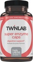 Twinlab Super Enzyme Caps - תוסף עצירות עם Enzymes Digestive - 50 קפסולות