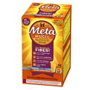 Metamucil סיבים Singles Smooth Texture Sugar Free Orange - 30 Packets