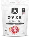 RYSE hydrolyte אבקת לשתות Mix Packets - Pink Splash - Sugar-Free Full Spectrum Electrolytes עם ויטמינים חיוניים, טאורין וצ'קלין עבור Rehydration - 16 ליטרים לשרת