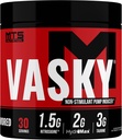 MTS Nutrition Vasky non-Stimulant Pump Inducer - שריר רוטט Preworkout - 30 משרתות ללא משועבד