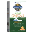 גן החיים Minami Algae אומגה 3 טבעוני DHA עבור המוח ובריאות העין - Orange Flavor, 500 מ"ג צמח מבוסס DHA-3 אומגה 3 טבעוני Algae שמן Plus Astaxanthin, No Aftertaste, 60 Easy-to-Swallow Mini Softgels