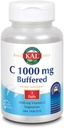KAL ויטמין C Buffered Sustained Release Tablets, 1000 מ"ג, 100 Count