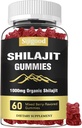 חניכיים Shilajit עם 85 + Trace מינרלים תוספת, Shilajit עבור גברים ונשים - 60 מעורבים ברי פלבדור חניכיים