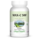 Maxi Health MAX C 500 מ"ג - ויטמין C - עם לימון Bioflavonoids Complex - 100 טבליות