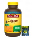 Adventure Home Calcium 750 מ"ג עם ויטמין D3 ו-K, תוספת תזונתית לתמיכה העצם, 300 טבליות + מדריך טוב יותר ויטמינים תוספת ספר חינם