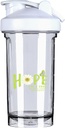 Hope for a Cure Non הודג'קין לימפומה סרטן סרטן לימפומה פרח 18 Ounce Shaker בקבוק Mixer Leak-הוכחה טרום עבודה חלבון Shakes Meal החלפת Shakes בקבוקים 500ML/18 לבן לבן